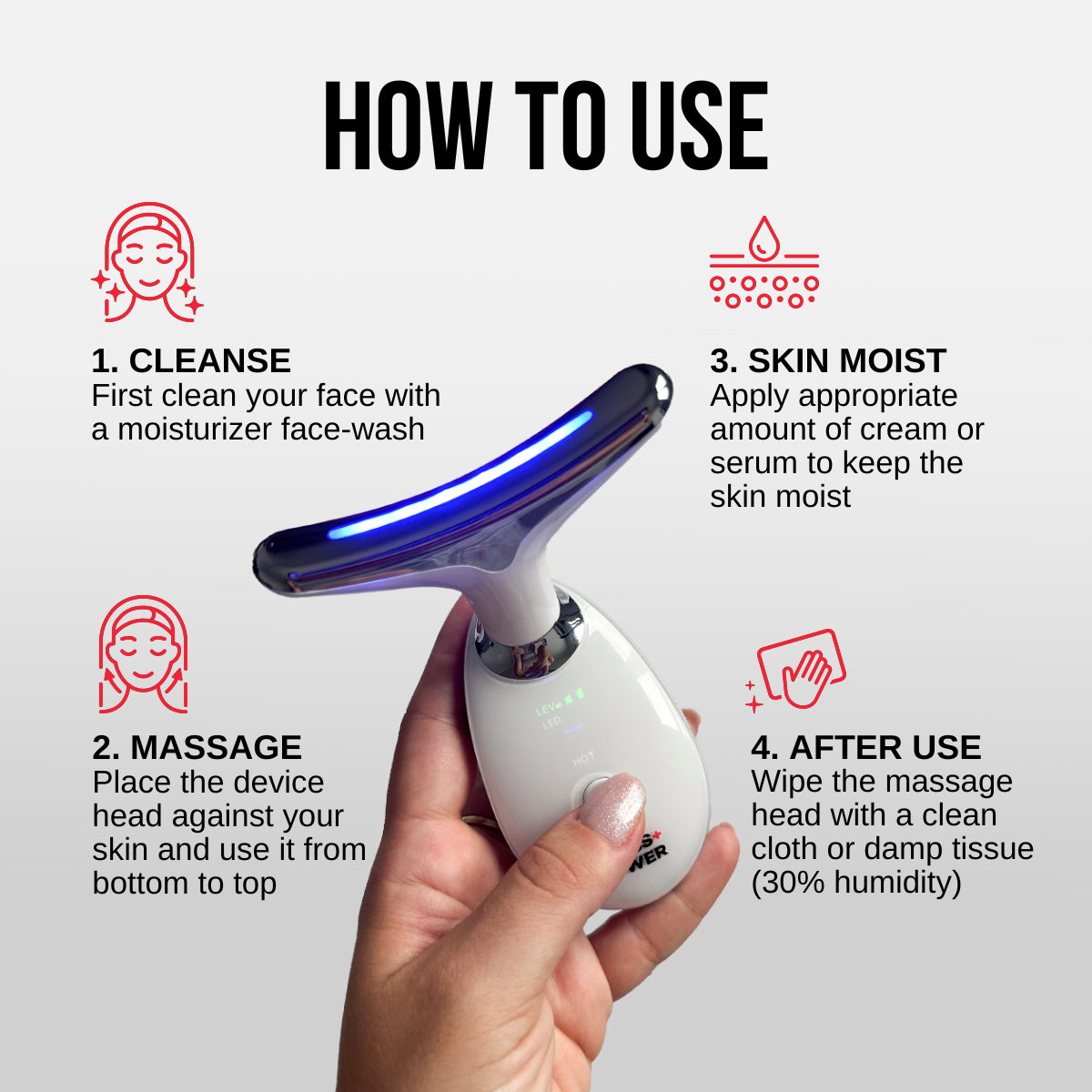 LED Light Therapy Tool